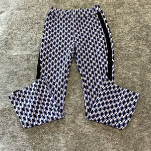 Maeve by Anthropologie Retro Mid Century Patterned High Rise Boot Pants Size S